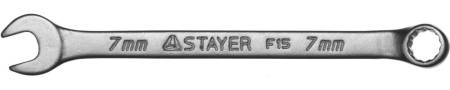 Комбинированный гаечный ключ 7 мм STAYER 27085-07. Артикул 27085-07