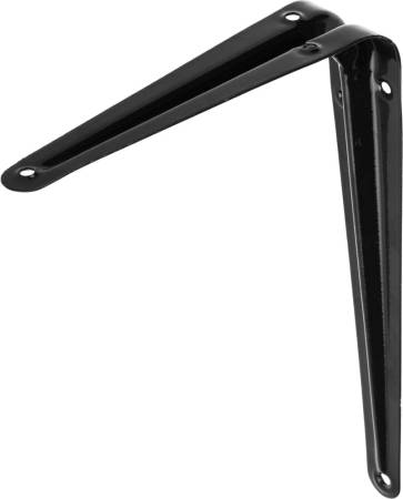 Уголок-кронштейн STAYER 200х150 мм черный 37403-4. Артикул 37403-4