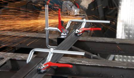 Струбцина рычажная 120/60, 7.5 кН BESSEY BE-GSH12. Артикул BE-GSH12