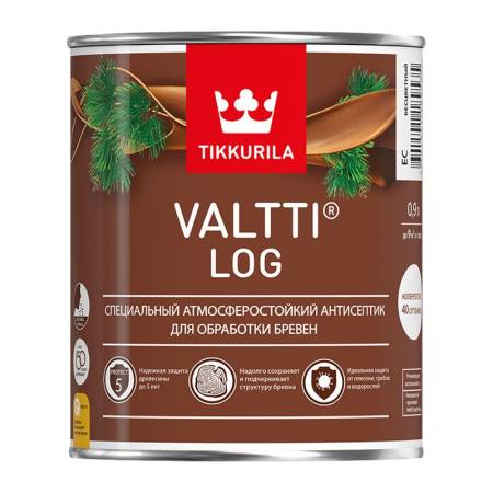 Антисептик Tikkurila Valtti Log палисандр (0,9 л). Артикул тов-179698