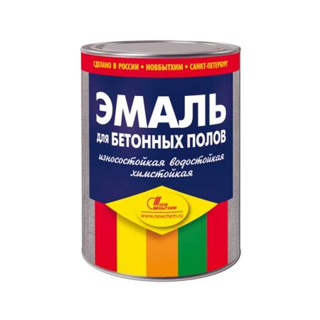 Эмаль Новбытхим для бетонных полов серая (1 л). Артикул тов-201486