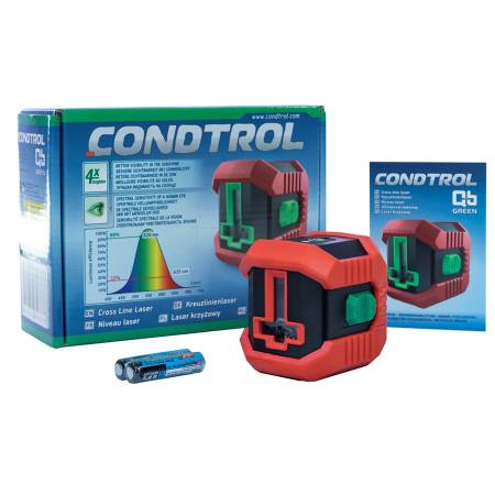 Лазерный нивелир CONDTROL QB Green 1-2-304. Артикул 1-2-304