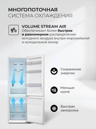 Холодильник отдельностоящий с инвертором LEX LKB185WIDMax CHJI000018. Артикул CHJI000018