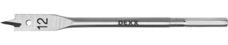 Сверло перовое по дереву DEXX 12x152мм шестигранный хвостовик 2945-12. Артикул 2945-12