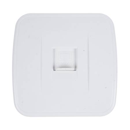 Купить Розетка компьютерная для открытой проводки белая,  Союз G-0010, артикул G-0010 в магазине Biber-tools Розетка компьютерная для открытой проводки белая,  Союз G-0010. Артикул G-0010