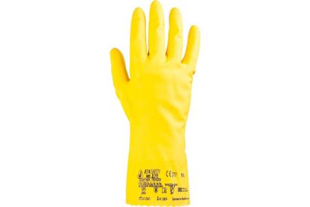 Перчатки резин. латекс с хлопковым напылением Jeta-Safety  XL. Артикул 37888