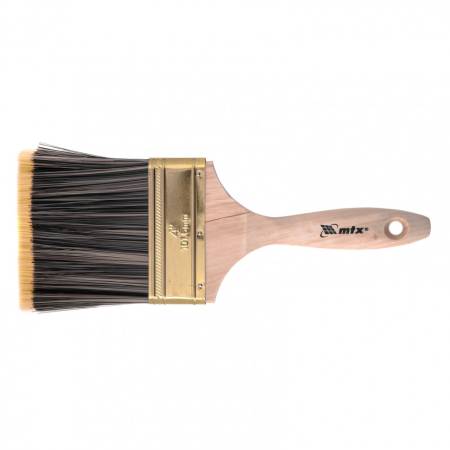Кисть плоская Golden 4", искусственная щетина, деревянная ручка MTX 83228. Артикул 83228