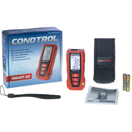 Лазерный дальномер CONDTROL Smart 40 1-4-097. Артикул 1-4-097