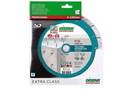 Круг алмазный отрезной 1A1RSS/C3-H 232x2,6/1,8x12x22,23-16 Technic Advanced DiStar 14315086018. Артикул 14315086018