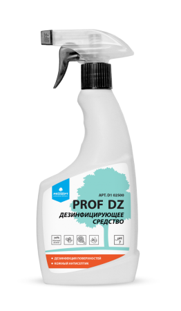 Дезинфицирующее средство PROSEPT ПРОФ ДЗ ( "PROF DZ") 500 мл, D1 02500. Артикул D1 02500