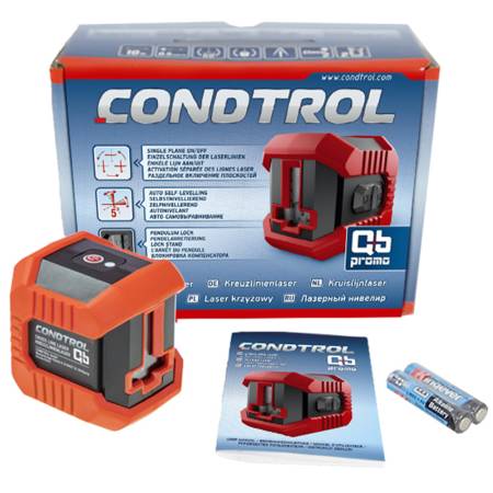 Лазерный нивелир CONDTROL QB 1-2-142. Артикул 1-2-142