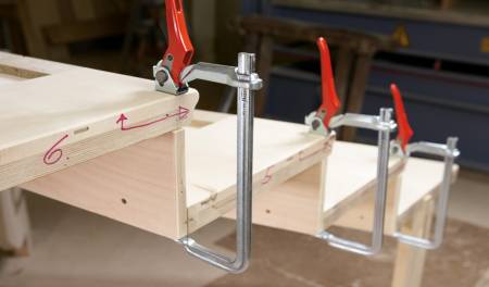 Струбцина рычажная 120/60, 7.5 кН BESSEY BE-GSH12. Артикул BE-GSH12
