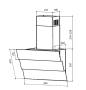 Вытяжка кухонная наклонная LEX RIO GS 600 Black CHTI000371. Артикул CHTI000371
