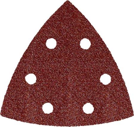 Насадка для МФИ ПРАКТИКА шлиф.листы, дельта, VELCRO, 6 отверстий 93 мм, P120, 10 шт. 240-454. Артикул 240-454