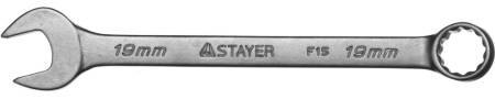 Комбинированный гаечный ключ 19 мм STAYER 27085-19. Артикул 27085-19