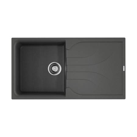 Кухонная мойка Omoikiri Yasugata 100-PL Tetogranit/платина 4993851. Артикул 4993851