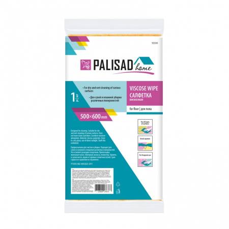 Салфетка для пола вискозная 500x600 мм, Home Palisad 923345. Артикул 923345