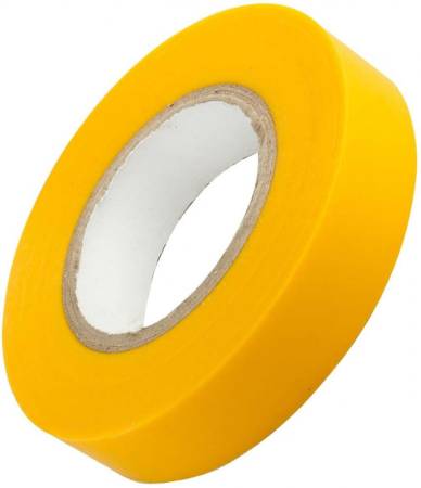 Изолента ПВХ 19мм желтый (20м) 1920yellow. Артикул 1920yellow