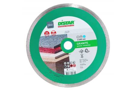 Диск алмазный 250х25,4 сплошн. Granite DISTAR/гранит 19049. Артикул 19049