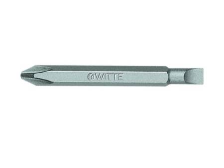 Бита двухсторонняя PH3 - SL1, 60мм, Германия, WITTE 29003. Артикул 29003