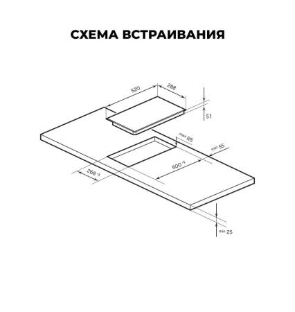 Варочная панель электрическая LEX EVH 321A BL CHPE000011. Артикул CHPE000011