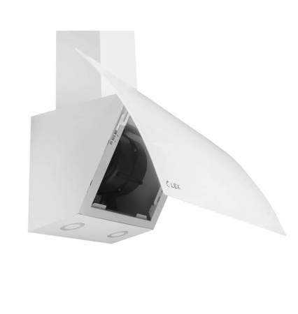 Вытяжка кухонная наклонная LEX Plaza GS 900 White CHTI000368. Артикул CHTI000368
