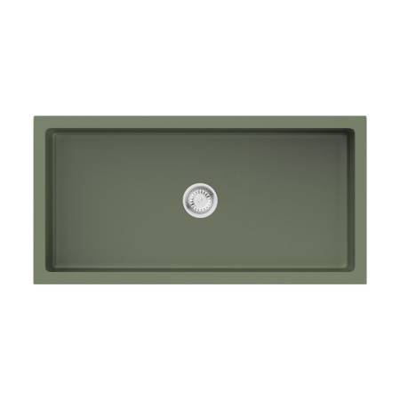 Кухонная мойка Omoikiri Mikura 91-OL Natceramic/olive 4997088. Артикул 4997088