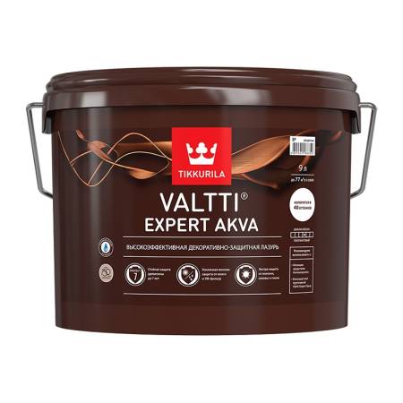 Антисептик Tikkurila Valtti Expert Akva EP бесцветный (9 л). Артикул тов-170108