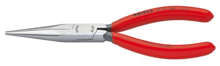 Плоскогубцы телефониста, плоскокруглые губки, 160 мм,  KNIPEX KN-2921160. Артикул KN-2921160