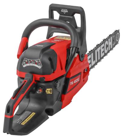 Пила цепная бензиновая ПБ 4523C ELITECH 205452. Артикул 205452