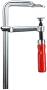 Струбцина цельнометаллическая 200/100, 5 кН, деревянная ручка BESSEY BE-GS20. Артикул BE-GS20