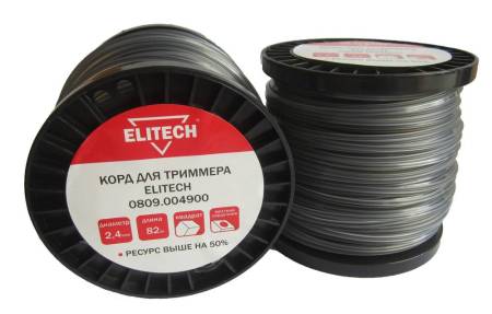 Корд для триммера 0809.004900 ELITECH 188755. Артикул 188755