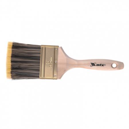 Кисть плоская Golden 3", искусственная щетина, деревянная ручка MTX 83226. Артикул 83226
