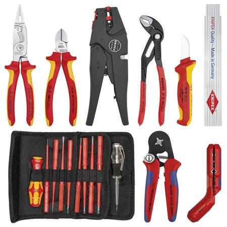 Чемодан инструментальный Robust23 Electric, 25 пр. KNIPEX KN-002135. Артикул KN-002135