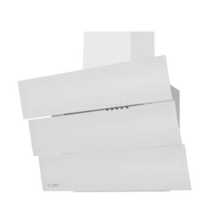 Вытяжка кухонная наклонная LEX RIO G 600 White CHTI000370. Артикул CHTI000370