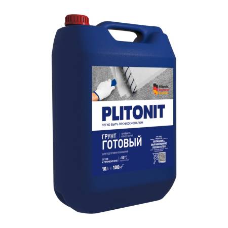 Грунт готовый Plitonit Profi (10 л). Артикул тов-171783