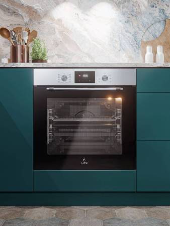 Духовой шкаф встраиваемый LEX EDP 680 IX MAX TRFE100014. Артикул TRFE100014