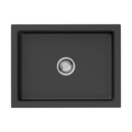 Кухонная мойка Omoikiri Mikura 61-BL Natceramic/черный 4997069. Артикул 4997069