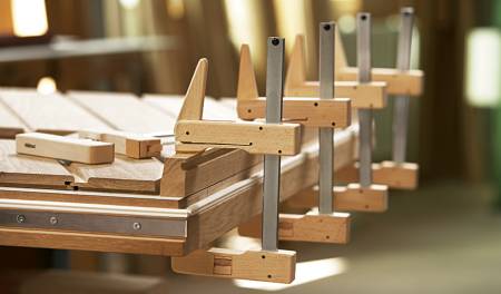 Струбцина деревянная 300/110, пробковая крошка для щадящего зажима BESSEY BE-HKL30. Артикул BE-HKL30