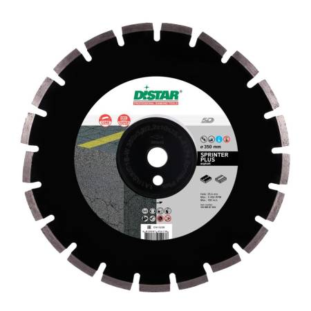 Круг алмазный отрезной 1A1RSS/C1S-W 350x3,2/2,2x10x25,4-21 F4 Sprinter Plus DiStar 12485087024. Артикул 12485087024