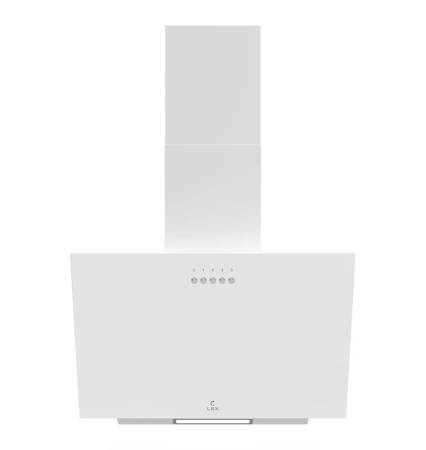 Вытяжка кухонная наклонная LEX MOZA 450 White CHTI000430. Артикул CHTI000430