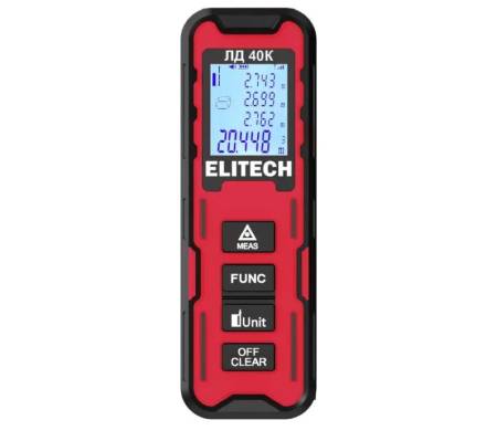 Дальномер Elitech ЛД 40К E0301.004.00 209205. Артикул 209205