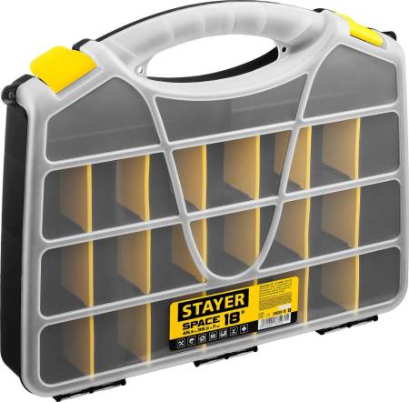 Органайзер "SPACE-18" пластиковый STAYER 38038-18_z01. Артикул 38038-18_z01