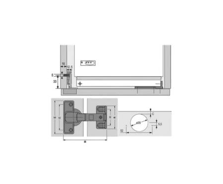 Встраиваемый холодильник HAIER HRF225WBRU TD0027569RU. Артикул TD0027569RU