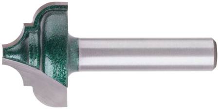 Фреза пазовая фасонная DxHxL=25х15х50мм FIT 3631-081525. Артикул 3631-081525
