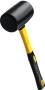 Чёрная резиновая киянка STAYER PROFI 450 г 2054-65. Артикул 2054-65