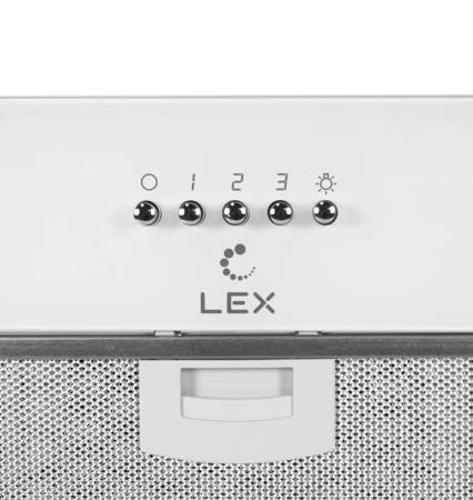 Вытяжка кухонная встраиваемая LEX Ghost G 600 White TRFE000013. Артикул TRFE000013