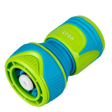 Соединитель быстросъемный 3/4", аквастоп, двухкомпонентный, Palisad LUXE 65776. Артикул 65776
