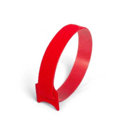 Стяжка-велькро Fortisflex КСВ 12х135 (красн) арт. 53713. Артикул 53713