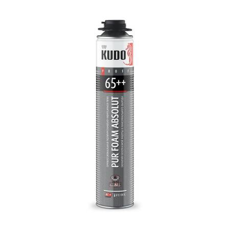 Пена полиуретановая монтажная Kudo Proff 65++ (1 л). Артикул тов-214821